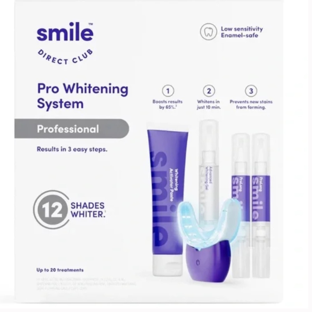 Smile Direct Club Teeth Whitening System New